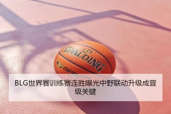 BLG世界赛训练赛连胜曝光中野联动升级成晋级关键